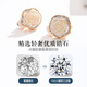 Dairuo 925 silver earrings, one week exaggerated and versatile, slimming and high-end earrings, practical as a birthday gift for your girlfriend