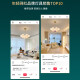 
Daguanyuan (DGY) moon bubble light living room chandelier warm bedroom study dining room chandelier cartoon planet lamp Zhongshan lamp O001 9734 golden 13 heads-three colors-white ball 15cm big ball