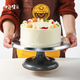 Ten Color Life Cake Turntable Decorating Table Baking Tool Set Aluminum Alloy Tray Rotating Plaster Household Commercial Decorating Turntable 10-inch Aluminum Alloy Professional Model