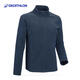 Decathlon Men's Autumn and Winter Thin Polar Fleece Warm Fleece Top Full Zipper - Blue L 4924748