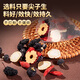 Grass and trees recipe Ginseng and wolfberry Liubao Tea 240g (30 packs) tonic ginseng and mulberry black wolfberry health red date tea bag kidney