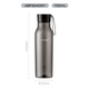 LOCK&LOCK Summer Sports Water Cup Simple Plastic Cup Outdoor Portable Water Bottle Male and Female Student Cup Gray 750ML