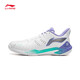Li Ning Badminton Shoes Thunder NEW New Product Yunting NEW Men and Women Same Style Technology Shock Absorbing and Wear-Resistant Badminton Sports Shoes Yunting NEW Standard White/Light Blue Purple Standard Last 41 (255mm)