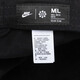 Nike (NIKE) hats for men and women, fashionable tennis hats, outdoor sports peaked caps, breathable baseball caps, student casual sun visors, FB5368-011/black, recommended by merchants, one size fits all