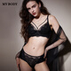 Mybody Looningwear Женская большая грудь показывает маленькую кружевную сексуальную осенню