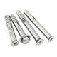 Hua Meng 304 stainless steel cross expansion screw, external hexagonal, countersunk head internal hexagonal screw, M4M5M6M8M10m12, cross M4*40 (use 6.5 impact drill 10 pieces