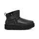 Ugg hiver nouveau hommes et femmes décontractées confortables et semelles épaisses zipper mode mini bottes de moto 1164690 blk noir 39