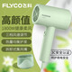 FLYCO hair dryer foldable blower negative ion hair care student dormitory high-power home barber shop hotel hair dryer FH6296 1800W non-foldable green