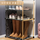 Anya simple shoe cabinet door shoe rack multi-layer dustproof entrance plastic storage resin assembly four layers in one row