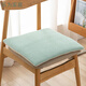 Qiaorui thickened cushion soft butt cushion office student classroom dormitory stool butt chair cushion car seat cushion corn kernel light green non-slip bottom + strap 35*35cm*thick about 4cm suitable for student chairs