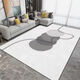 Xinlin ins style carpet living room carpet coffee table carpet room carpet bedroom floor mat household stain-resistant sofa high-end light luxury Nordic 03 120*160 cm