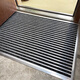 Zunxun outdoor non-slip floor mat stainless steel aluminum alloy dust-proof household high-end entrance door carpet door door foot pad door light gray customized