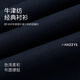哈吉斯（HAZZYS）男装 秋款衬衣修身【牛津纺】通勤长袖衬衫男ASCZK1BCF03 藏青色NV M (170/92A 46)