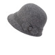 JIASHENGXI Hats for middle-aged and elderly women, mothers, autumn and winter warm fisherman hats, women's high-end wool thickened hats, old ladies basin hats, burgundy