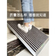 Zunxun outdoor non-slip floor mats stainless steel aluminum alloy dustproof household entrance door mats outdoor entrance carpet door outer door gray 160cm 80cm