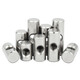 Jinchao 304 stainless steel cylindrical pin with transverse hole and embedded connection word hammer nut heterosexual hammer nut screw M4M5M6 M6*28* 10 (2 pieces)