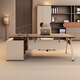 Kejiang Boss Desk Supervisor Desk Boss Desk and Chair Combination Office Executive Desk 1.8 Meter Table + High-End Chair