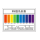 Soil pH accelerator ph color card soil PH reagent mixed indicator ph color card