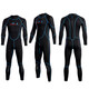 BLUE DIVE wetsuit swimsuit 2mm one-piece men's warm surfing paddleboard motorboat swimming winter swimming snorkeling free cold protection blue line 2XL