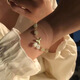 Lily of the valley flower bracelet for women imitation jade pendant niche temperament jade bracelet for girls best friend Lily of the valley flower necklace
