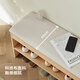 Lin's home shoe cabinet integrated stool home entrance entry shoe changing stool entrance can sit shoe rack Lin's Wood Industry