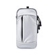 OUDU running and mountaineering mobile phone arm bag outdoor sports pu leather waterproof 7-inch arm strap fitness cycling equipment wrist bag silver gray under 7 inches