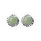 QPQK Hetian Jade Ear Clip No Ear Hole No Punching Earrings Jade Earrings Temperament High-end 2025 New Earrings Women Sapphire Silver Ear Clips Gift Box