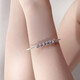 Yuan Shengfu's new PT950 high-quality fashionable hollow ball platinum bracelet, genuine platinum transfer beads, women's hand jewelry, 7.82g, 14-15.5CM