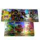 Oakwin Plants vs. Zombies card complete set of flash cards rare collection school children's toys 96 packs of 672 cards Plant Zombies rare flash cards
