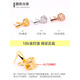 Yuan ethnic group 18k gold buckle head cow nostril pendant buckle platinum color gold thickened jade buckle melon seed buckle emerald diamond jade pendant buckle please note the color - no note the default is K yellow