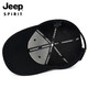 JEEP hat men's baseball cap fashion trend peaked cap men's and women's couple hat casual outdoor sports hat black