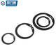 Guwanji 65 manganese steel reverse shaft internal retaining ring C-type retaining ring open retaining ring national standard M1408/AV M8 (50 pieces)