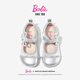 芭比童鞋女童公主鞋子春秋演出鞋学生软底舞蹈鞋皮鞋DA6753 银色 31