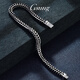 GsunG Platinum Dazzling Black Gold Bracelet Men's PT950 New Fashion Simple Platinum Bracelet for Men and Women Chopard Cuban Chain Priced by Gram, Contact Customer Service for Gold Price before Buying