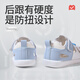 
Shepherd boy baby toddler shoes for boys 2025 summer new children's shoes for girls soft sole bag sandals hollow breathable baby shoes sky blue 19 shoes inside length 14.0cm