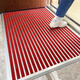 Zunxun outdoor non-slip floor mat stainless steel aluminum alloy dust-proof household high-end entrance door carpet door door foot pad door light gray customized