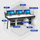 Shenglang monitoring station operation console command center dispatching station video center security center console double 80 per station