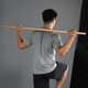 RISING Posture Assessment Stick, Personal Training Posture Correction Wooden Stick, Yoga Stick, Pilates Stretching Round Stick, Professional Edition (140cm)