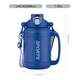 LOCK&LOCK small reservoir small ice bucket thermal insulation kettle outdoor travel large-capacity thermal kettle military training water cup blue - 1350ml