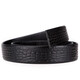 Crocodile shirt automatic buckle first layer cowhide without buckle belt body men's headless belt embossed crocodile full bone pattern 2953