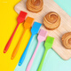 Xinfu bag household baking oil brush cream tool high temperature resistant pancake pancake sauce brush non-shedding silicone barbecue brush large olive green food grade/high temperature resistant delivery