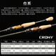 Master Koney Collection de cañas de señuelo de quinta generación y cañas de pesca largas, perca, pescado mandarín, proboss, 2.03 metros, sistema de insectos, mango de armas 682 ml