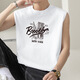 Leichte und extravagante reine Baumwollweste für Männer im Sommer amerikanische Sportweste Basketball Hürde Fitness Außenschütze ärmellose T-Shirt Lose M18-T672 Rost Red M