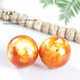 Bixiu Tang Yaohua Beeswax Loose Beads Round Beads Separate Beads with Beads Old Beeswax Single Bracelet Multi-Baby Beads Cultural Toy Accessories Selected Each Yaohua Round Bead 12mm/Single