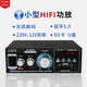 遥绾惜大功率迷你小型功放机 家用车载220v发烧hifi音响蓝牙插卡公放机 698A无蓝牙功放机