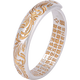 Chinese Gold (CHINA GOLD) foot silver 999 curly grass pattern ring ring heart sutra opening solid retro inner wall heart sutra men and women birthday gift foot silver curly grass pattern about 3.5g ring
