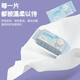Big brand same style wet toilet paper small pack portable baby mini toilet paper individually packaged for private parts special toilet 5 packs 8 pumps portable wet toilet paper