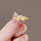 Shijun (SHIJUN) suit brooch men's bee light luxury personality cute little clothes collar pin temperament brooch pin accessories sense LY3543 brooch little wasp