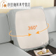 RRLFCS Chuangjingyixuan Technology Fabric All-inclusive Elastic Sofa Cover Waterproof Urine-proof Four Seasons Universal Sofa Fitted Leather Seat Cushion Bratta - Orange Large S Size Width 65-85cm*Length 65-95cm*H