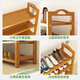 Small craftsman's simple shoe rack at home entrance vertical multi-layer space-saving dormitory storage dust-proof storage rack four layers 60